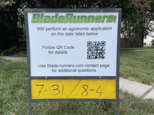 Blade Runners Agro Sign